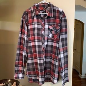plaid flannel shirt